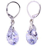 Mi Amore Dangle-Earrings Silver-Tone