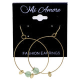 Mi Amore Dangle-Earrings Gold-Tone/Green