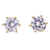 Mi Amore Stud-Earrings Silver-Tone/Gold-Tone