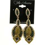 Mi Amore Dangle-Earrings Gold-Tone/Yellow