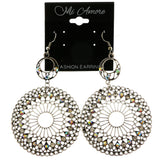 Mi Amore Dangle-Earrings Silver-Tone