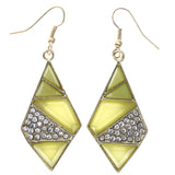 Mi Amore Dangle-Earrings Yellow/Gold-Tone
