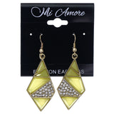 Mi Amore Dangle-Earrings Yellow/Gold-Tone