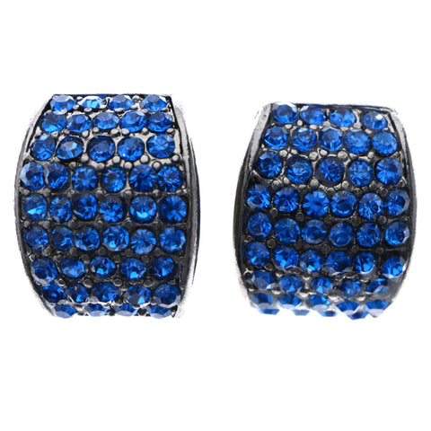 Mi Amore Stud-Earrings Blue/Black