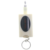Mi Amore Screw Driver Tool Set Split-Ring-Keychain White & Black