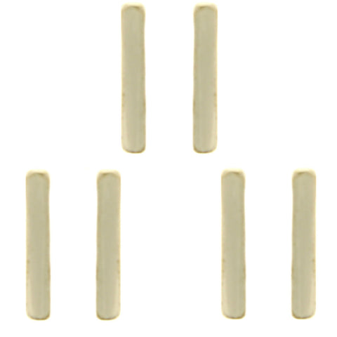 Mi Amore Multiple-Earring-Set Gold-Tone