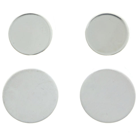 Mi Amore Multiple-Earring-Set Silver-Tone