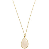 Mi Amore Pendant-Necklace Gold-Tone/Pink