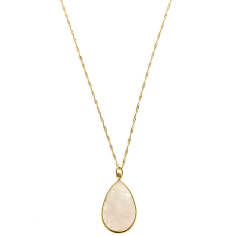 Mi Amore Pendant-Necklace Gold-Tone/Pink