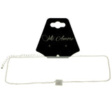 Mi Amore Choker-Necklace Silver-Tone