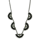 Mi Amore Fashion-Necklace Black