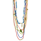 Mi Amore Bird Layered-Necklace Multicolor/Gold-Tone