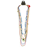 Mi Amore Bird Layered-Necklace Multicolor/Gold-Tone