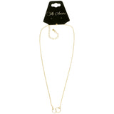 Mi Amore Rings Fashion-Necklace Gold-Tone