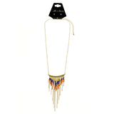 Mi Amore Fashion-Necklace Multicolor/Gold-Tone