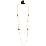 Mi Amore Necklace-Earring-Set Gold-Tone