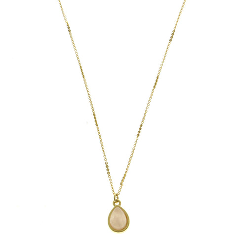 Mi Amore Pendant-Necklace Gold-Tone/Pink