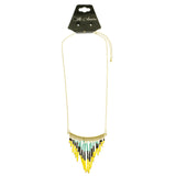 Mi Amore Fashion-Necklace Multicolor/Gold-Tone