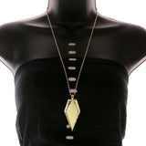 Mi Amore Necklace-Earring-Set Yellow/Gold-Tone