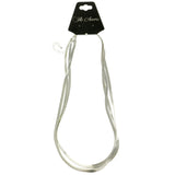 Mi Amore Layered-Necklace Silver-Tone