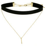 Mi Amore Multiple-Necklace-Set Black/Gold-Tone