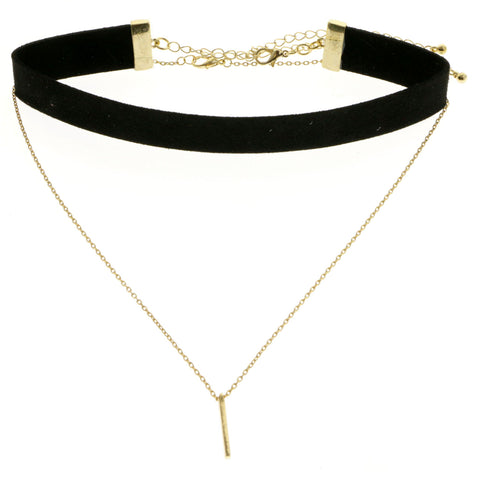 Mi Amore Multiple-Necklace-Set Black/Gold-Tone