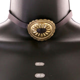 Mi Amore Choker-Necklace Gold-Tone/Brown