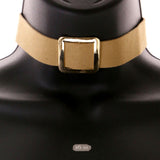 Mi Amore Necklace-Earring-Set Tan/Gold-Tone