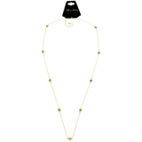 Mi Amore Long-Necklace Gold-Tone