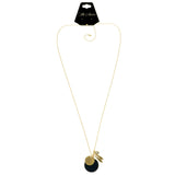 Mi Amore Pendant-Necklace Gold-Tone/Blue
