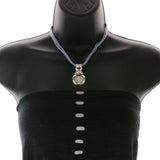 Mi Amore Necklace-Earring-Set Silver-Tone/Blue
