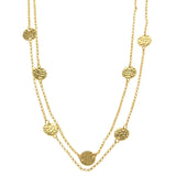 Mi Amore Long-Necklace Gold-Tone