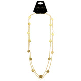 Mi Amore Long-Necklace Gold-Tone