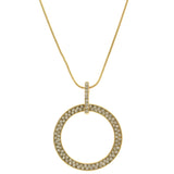 Mi Amore Pendant-Necklace Gold-Tone