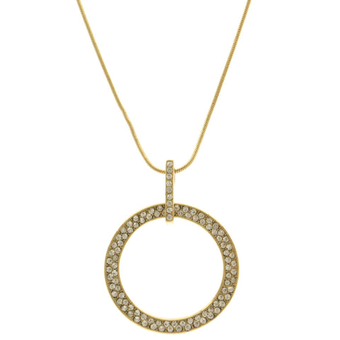 Mi Amore Pendant-Necklace Gold-Tone
