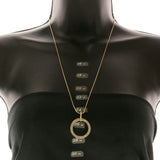 Mi Amore Pendant-Necklace Gold-Tone