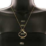 Mi Amore Pendant-Necklace Gold-Tone
