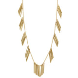 Mi Amore Long-Necklace Gold-Tone