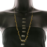 Mi Amore Long-Necklace Gold-Tone