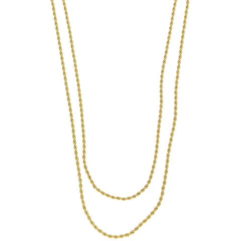 Mi Amore Layered-Necklace Gold-Tone