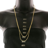 Mi Amore Layered-Necklace Gold-Tone