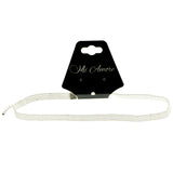 Mi Amore Choker-Necklace Silver-Tone