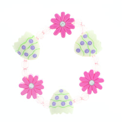 Mi Amore Colorful Easter Stretch-Bracelet Multi-color