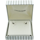 Mi Amore 925 Sterling Silver Hoop-Earrings Silver