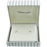 Mi Amore 925 Sterling Silver Stud-Earrings Silver