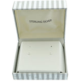 Mi Amore 925 Sterling Silver Stud-Earrings Silver