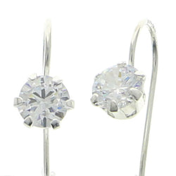 Mi Amore 925 Sterling Silver Dangle-Earrings Silver