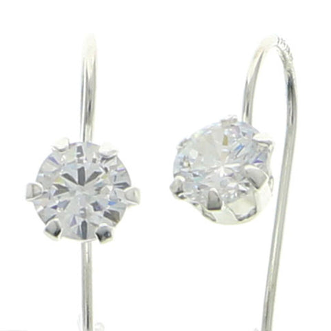 Mi Amore 925 Sterling Silver Dangle-Earrings Silver