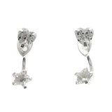 Mi Amore 925 Sterling Silver Dangle-Earrings Silver