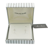 Mi Amore 925 Sterling Silver Dangle-Earrings Silver